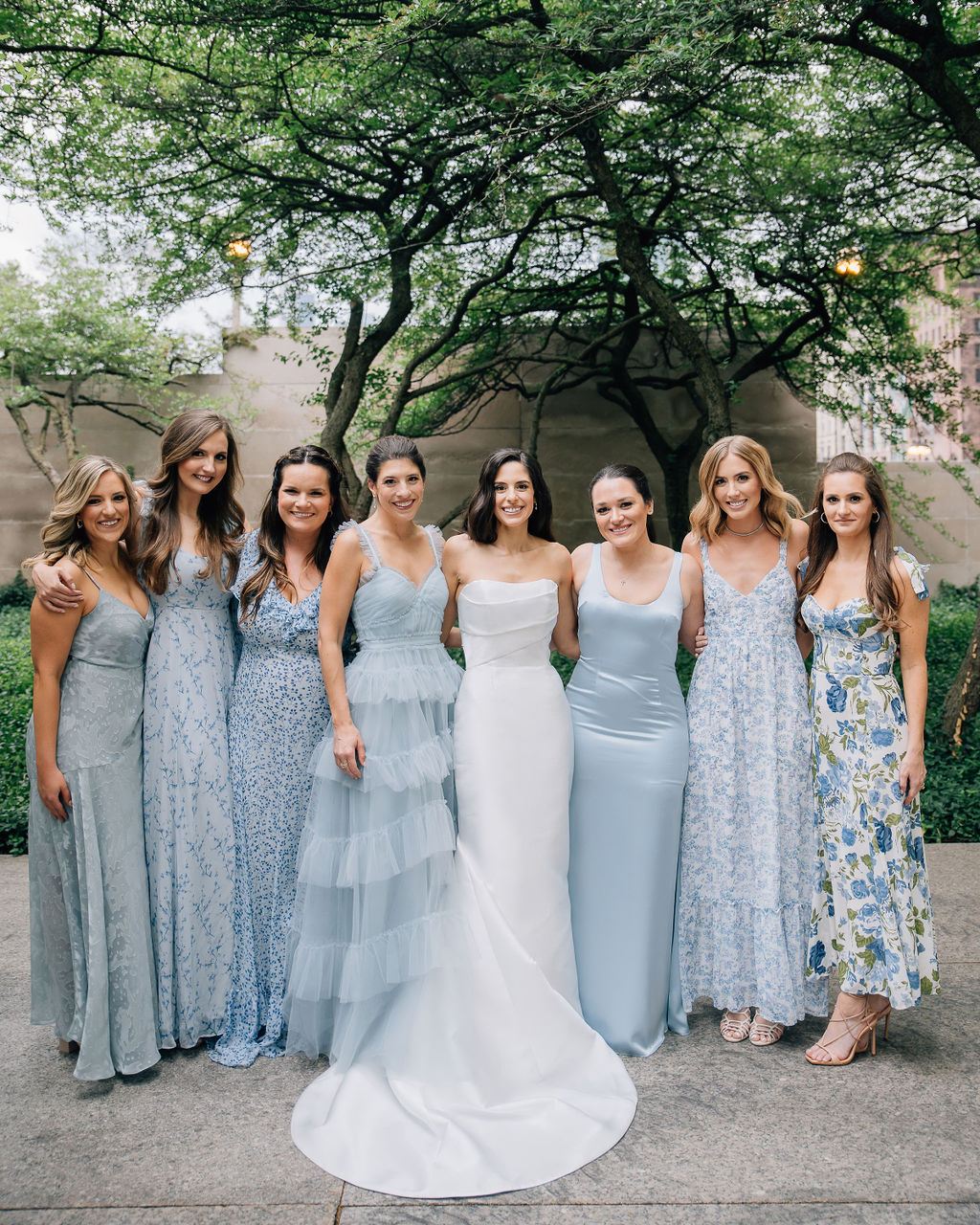 12 Best Navy Blue Bridal Party Dresses