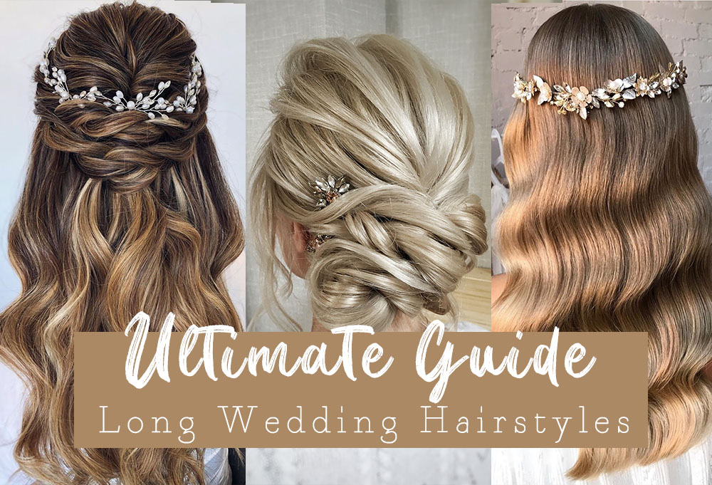 51 Wedding Hairstyles For Long Hair That Look Great Without or Without