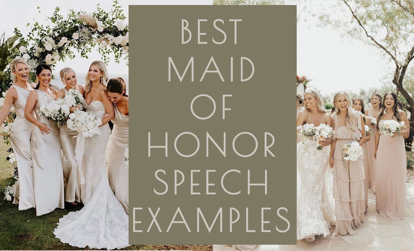 Maid Of Honor Speech voorbeelden