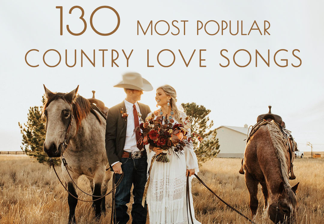 Country wedding love songs Alicia DElia Photography