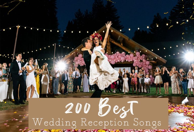 200 Best Wedding Reception Songs to Fill the Dancefloor 2024