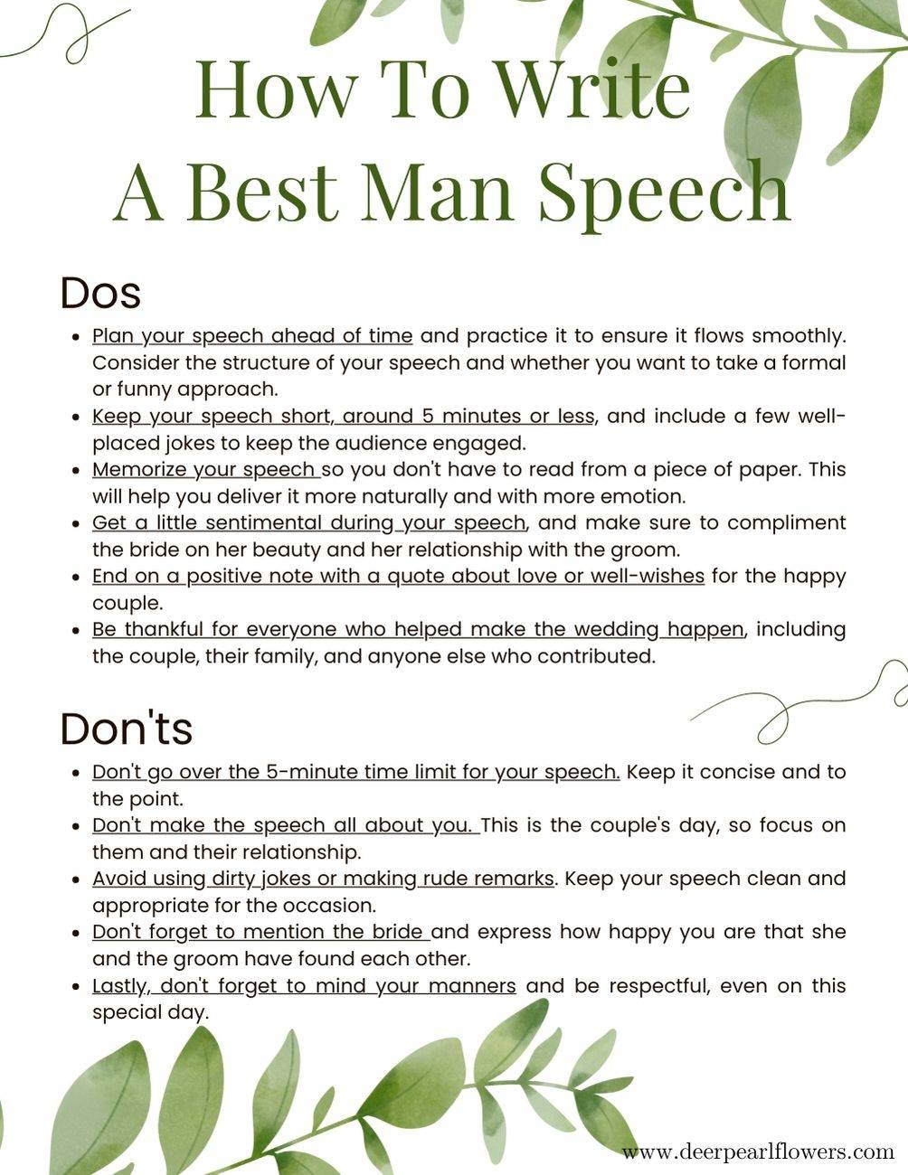 How to Write Best Man Speech