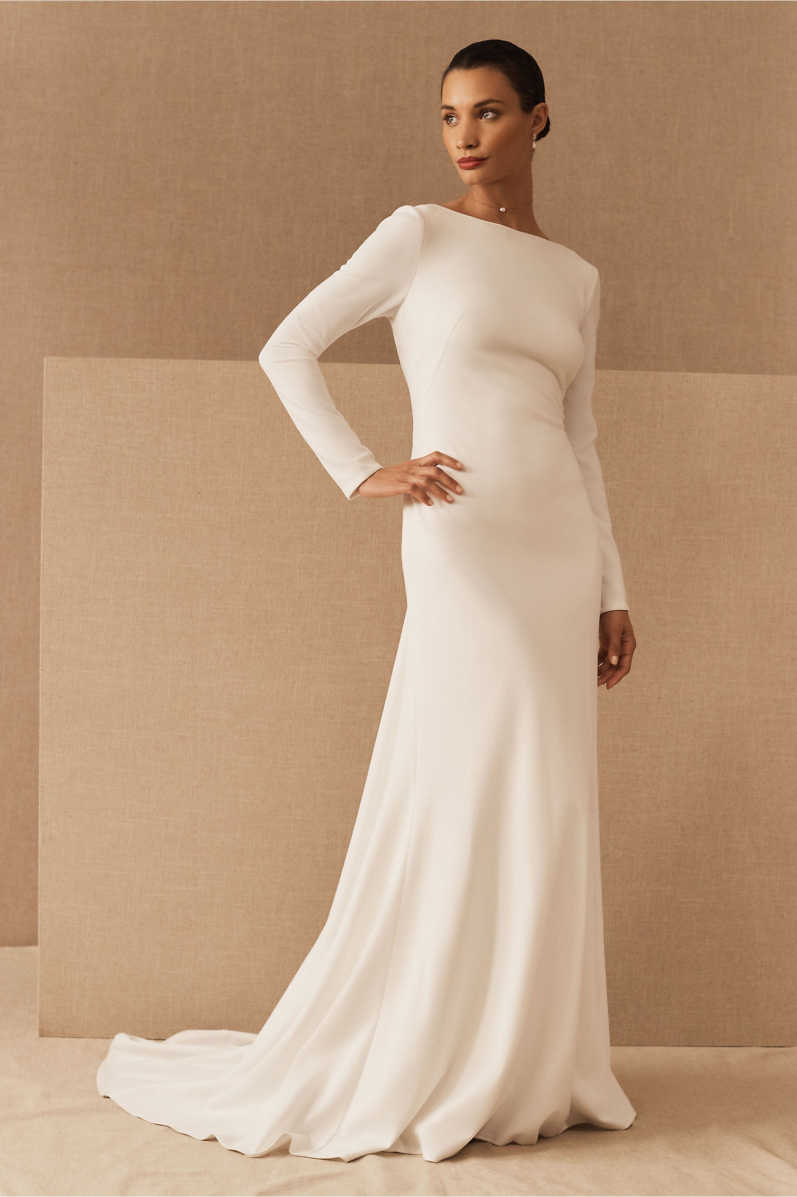 simple wedding dresses with sleeves 2022