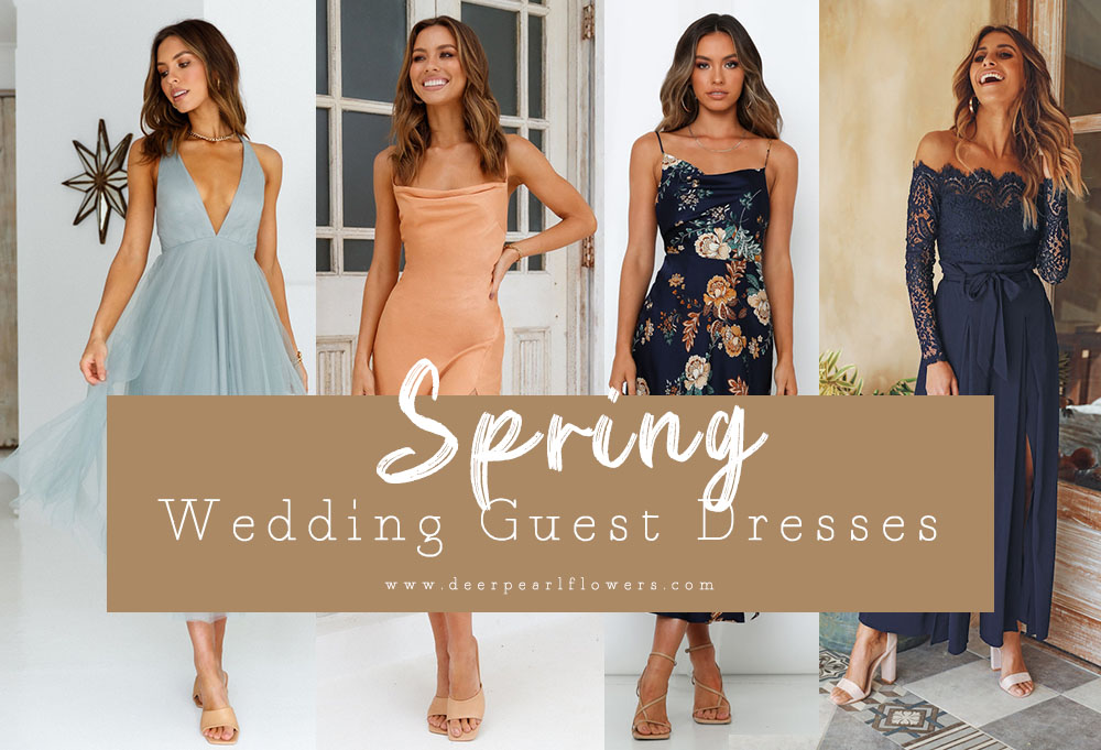 spring wedding guest dresses