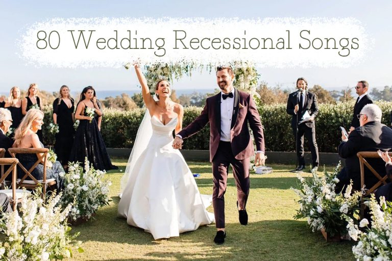 250 Best Wedding Recessional Songs for Ceremony Exit 2024