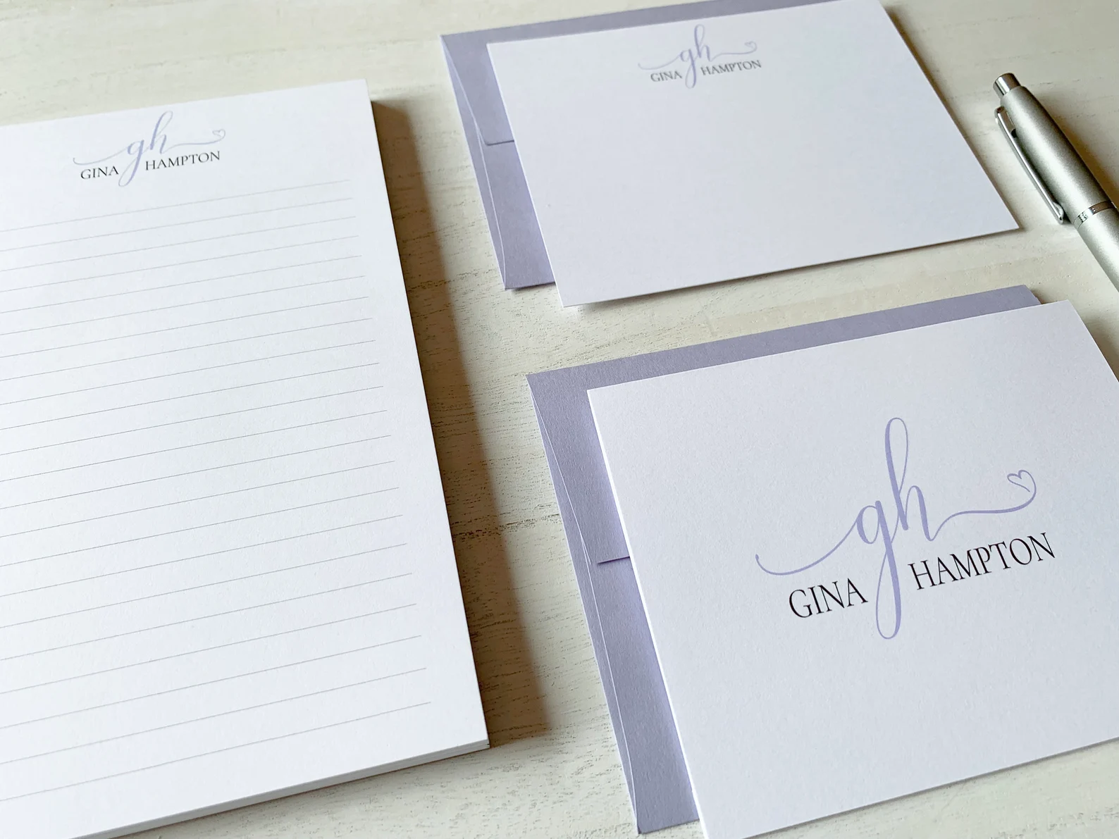 Personalized Monogram Stationery