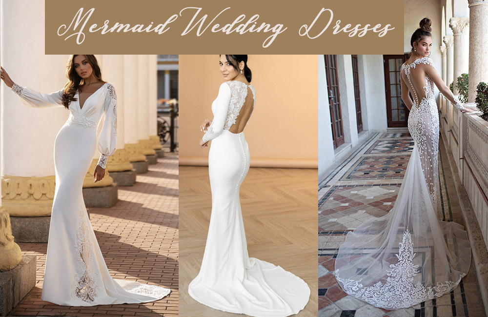 mermaid wedding dresses and gowns