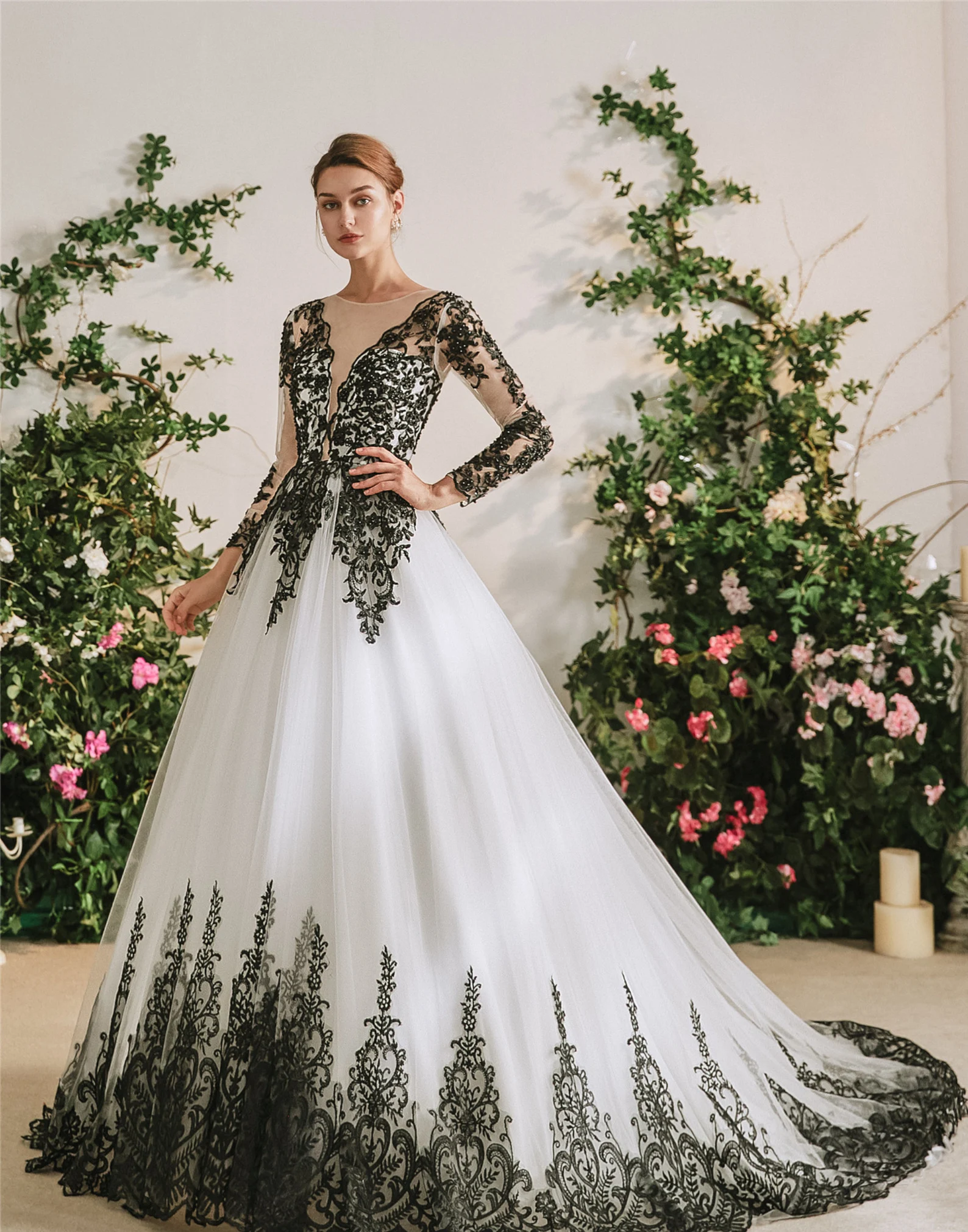 27 Fantastic Black Wedding Dresses To Fall In Love With