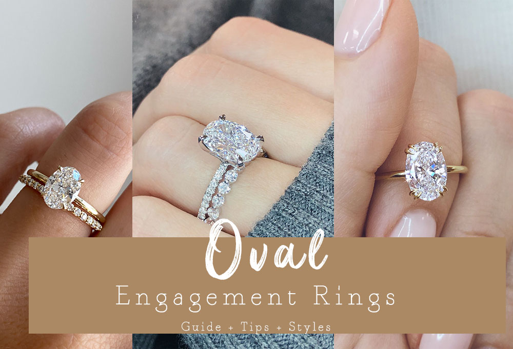 Jade 1.0 carat oval cut diamond engagement ring | naturesparkle