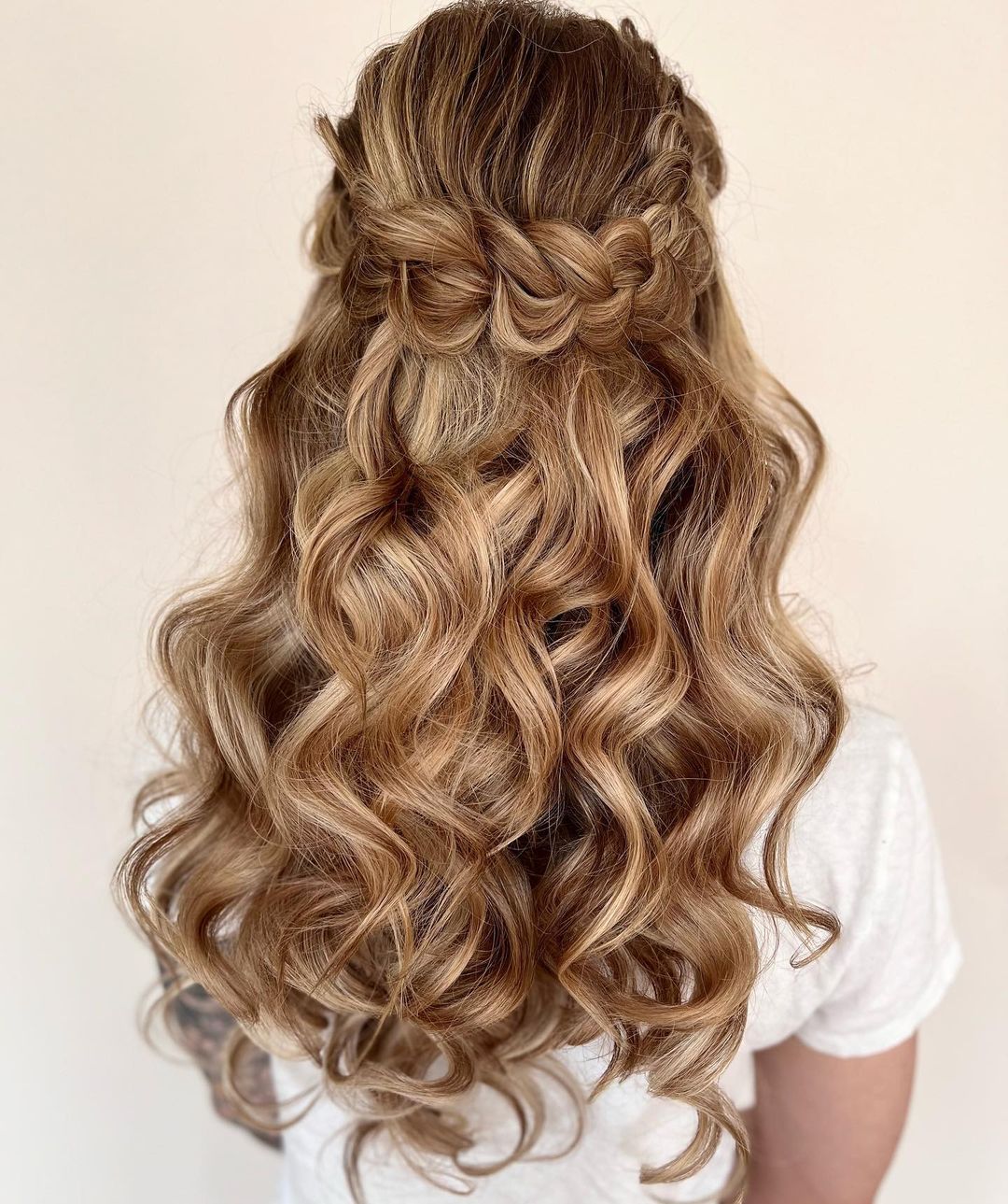 Bridal Hair Tutorial: Stun With a Half-Up, Half-Down Wedding Hairstyle -  Lulus.com Fashion Blog