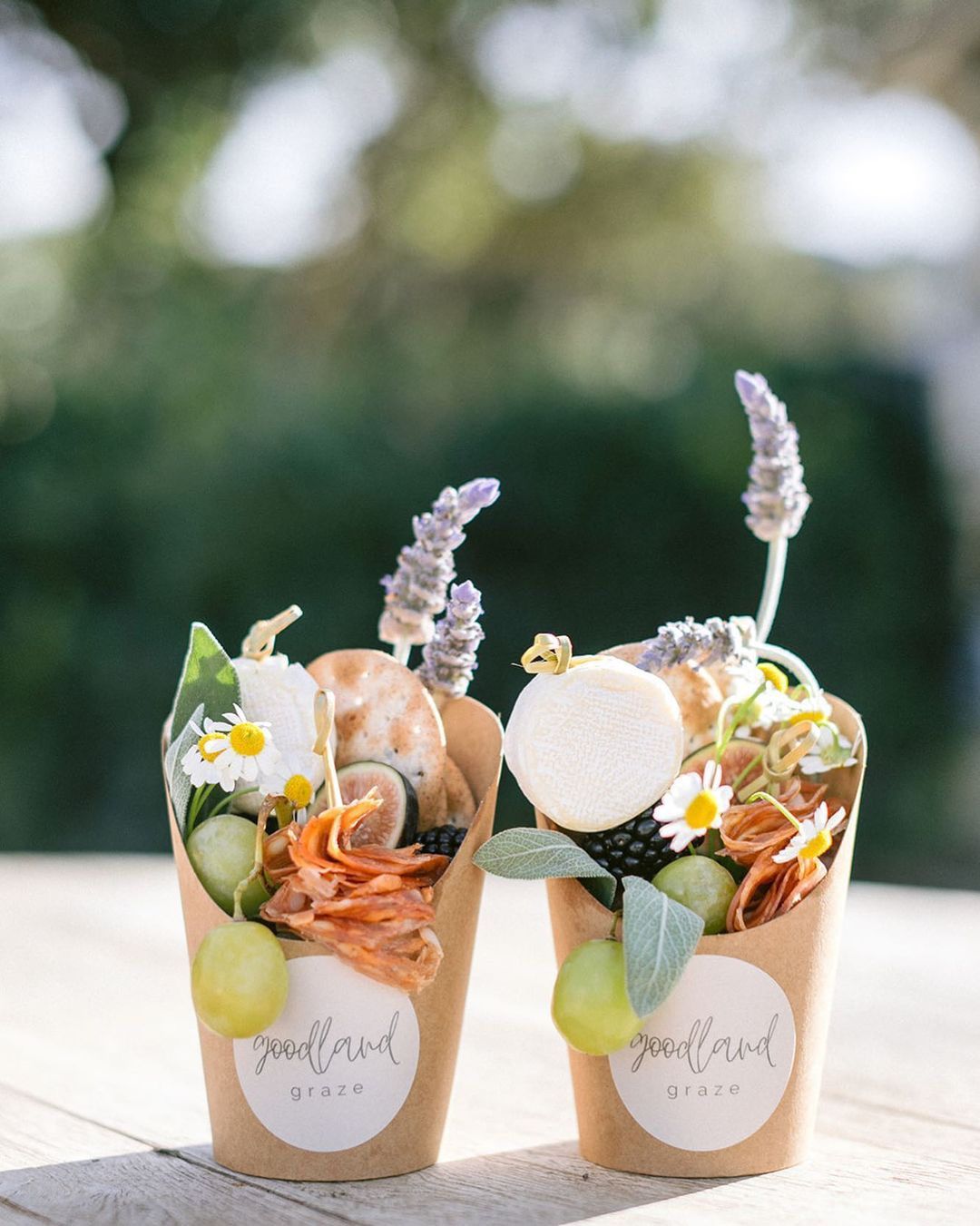 Charcuterie in a Cup wedding food