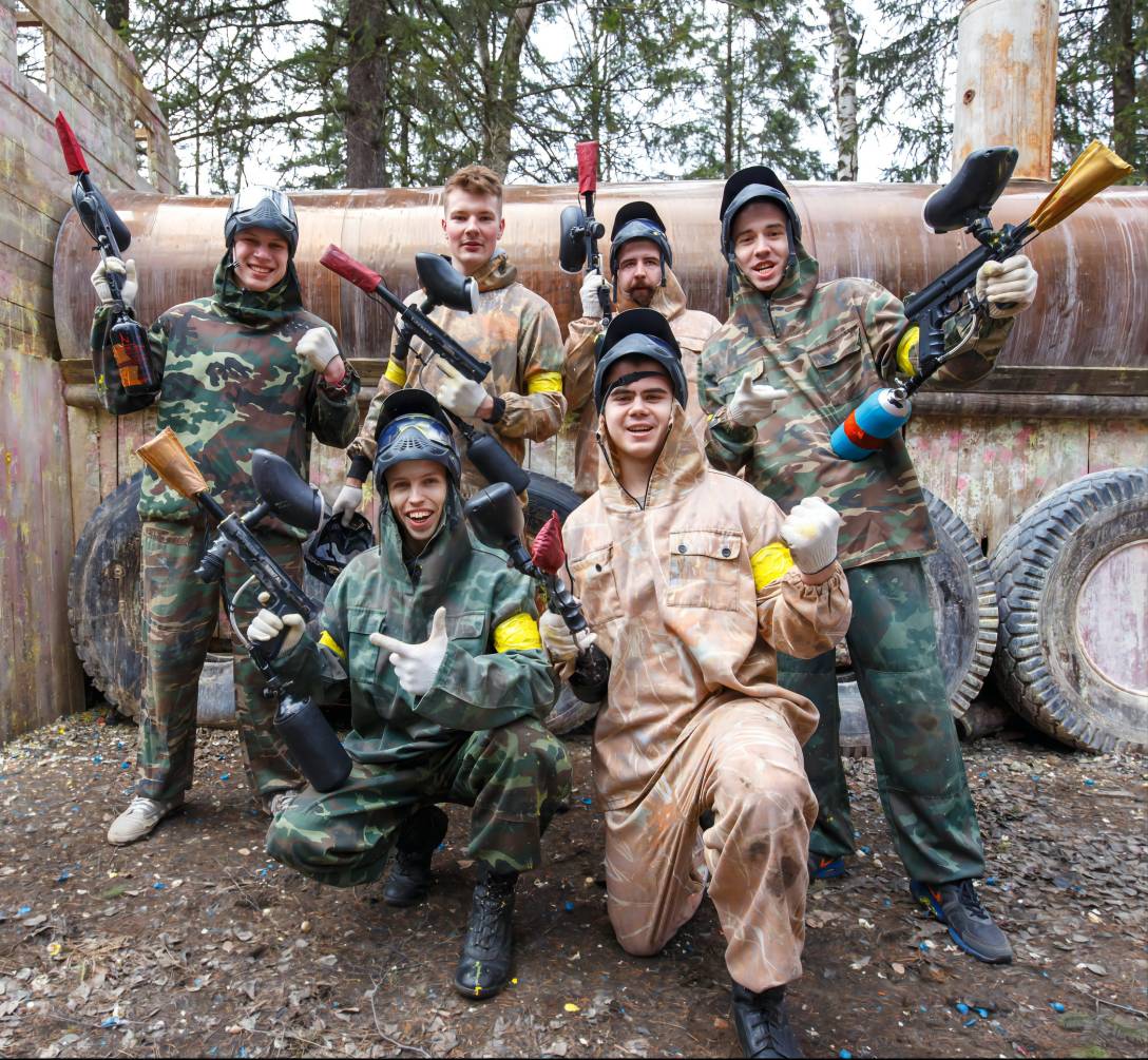 bachelor party ideas Paintball