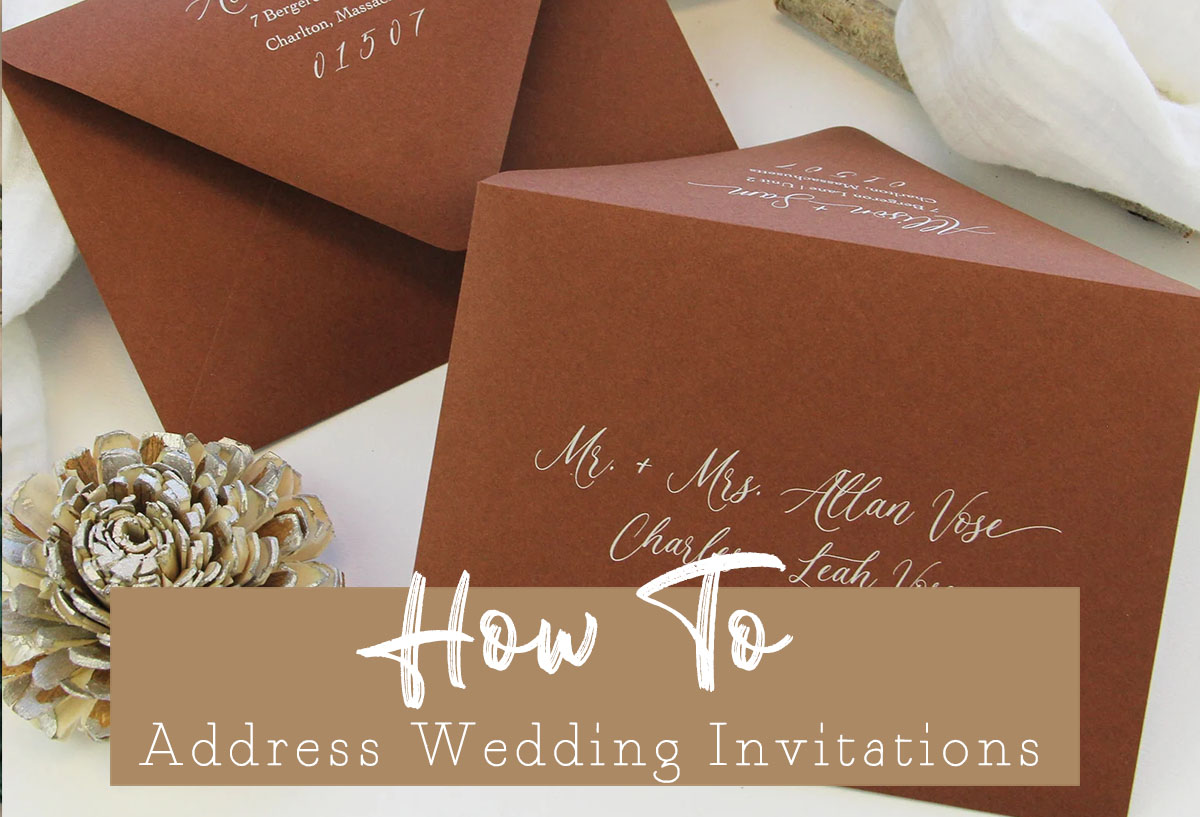 how to address wedding invitations