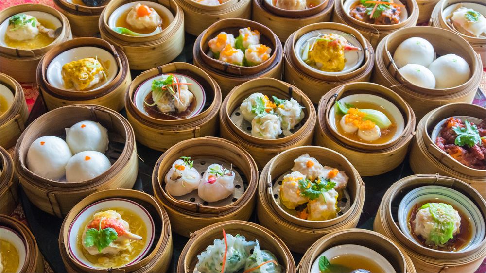 wedding food idea dim sum