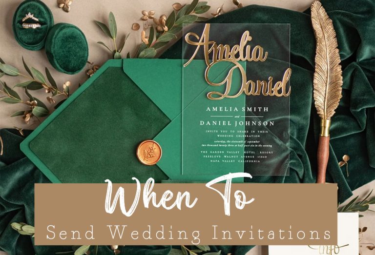 When To Send Out Wedding Invitations and Related Cards 2024