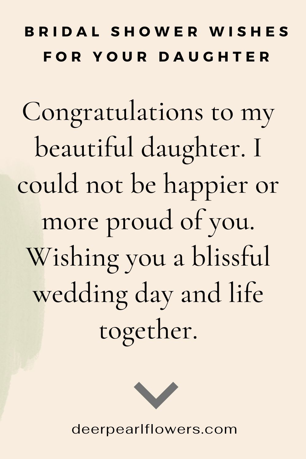 Bridal Shower Wishes for Your Daughter5