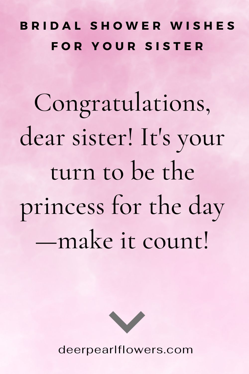 Bridal Shower Wishes for Your Sister
