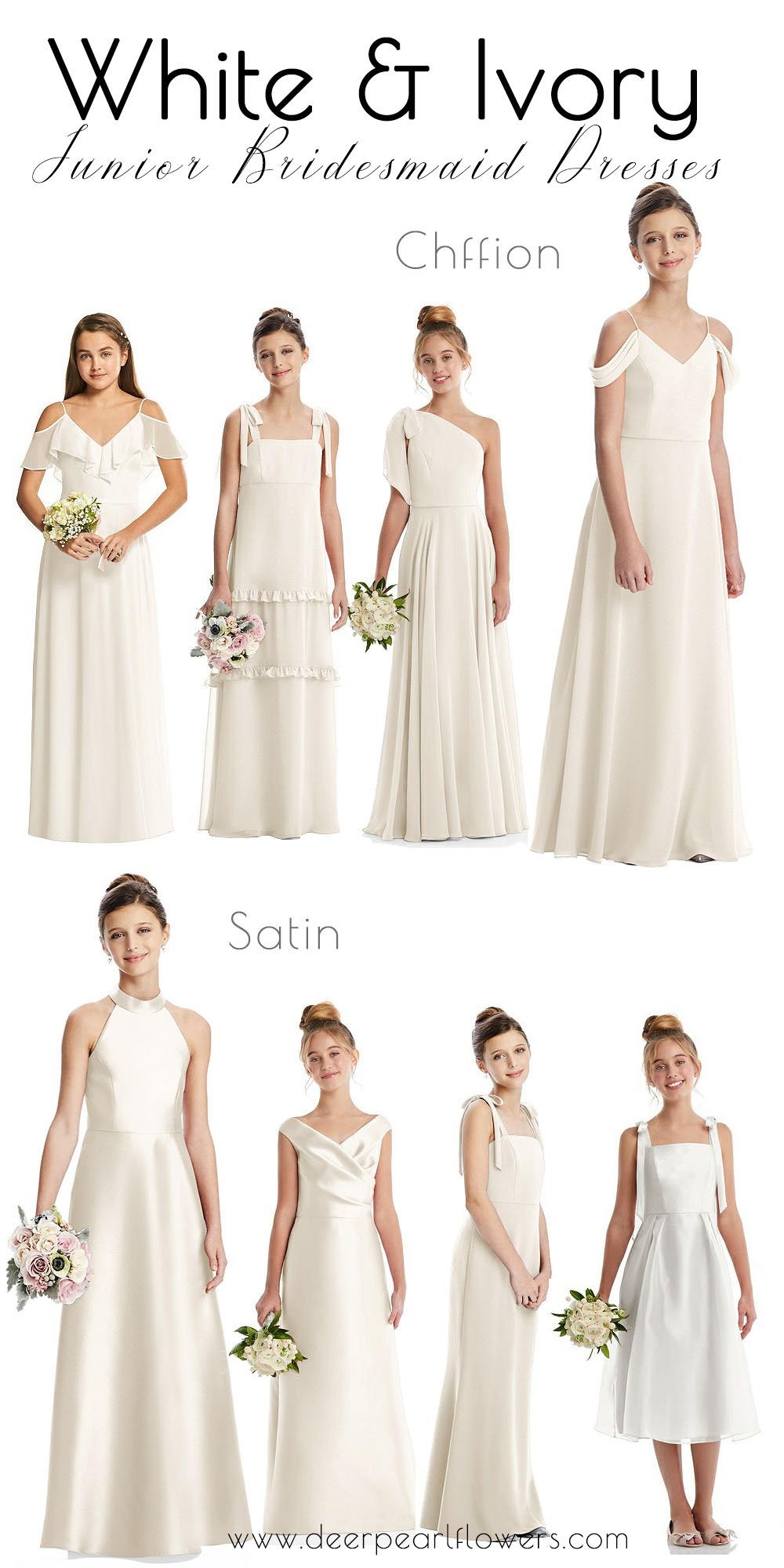 30 Cute Junior Bridesmaid Dresses: Wedding Guide 2024