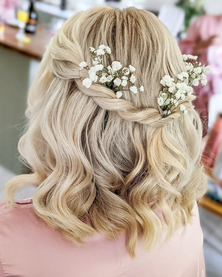 30 Medium Length Wedding Hairstyles 2025 [ Guides & Tips]