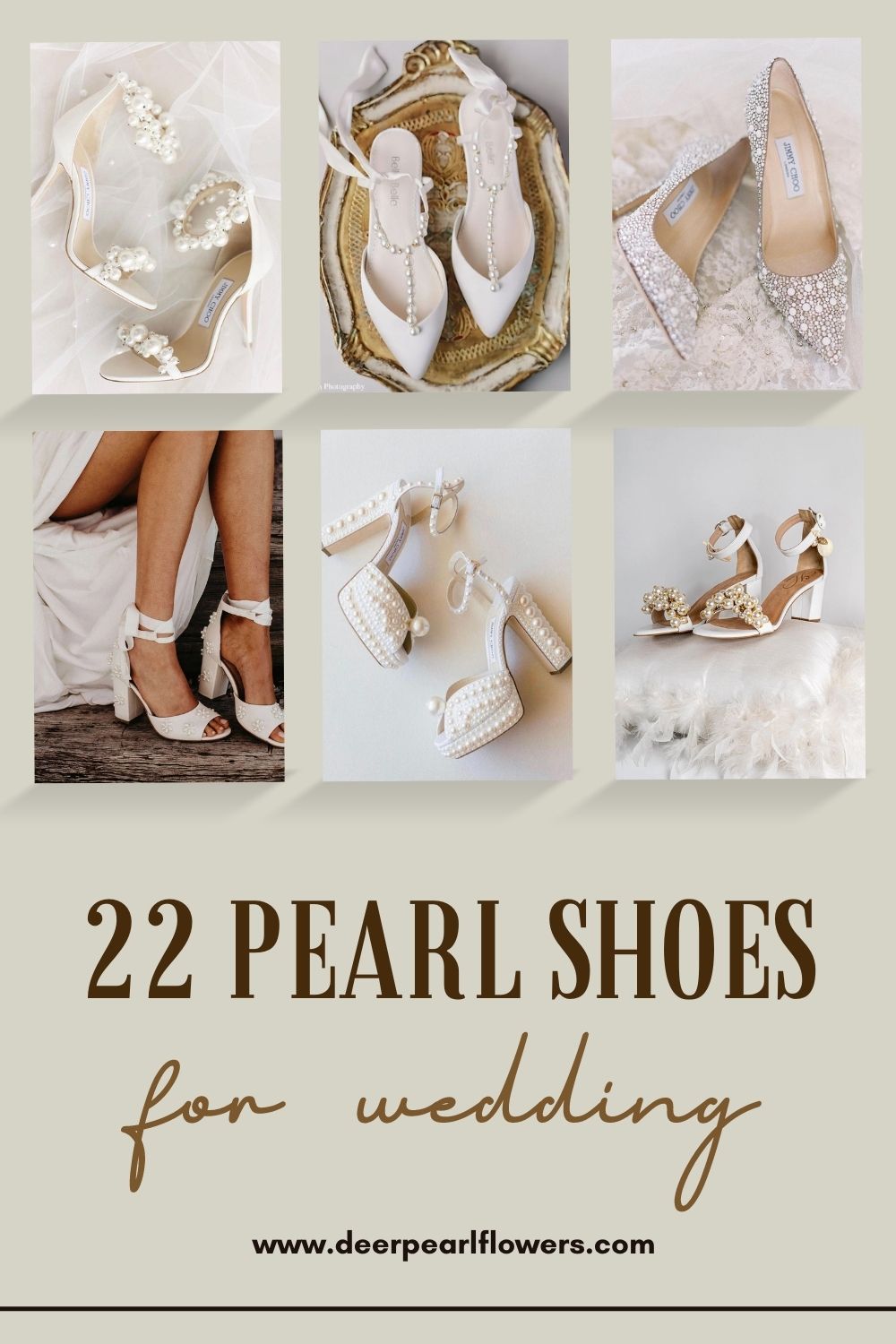 Jimmy choo 2025 pearl wedding shoes