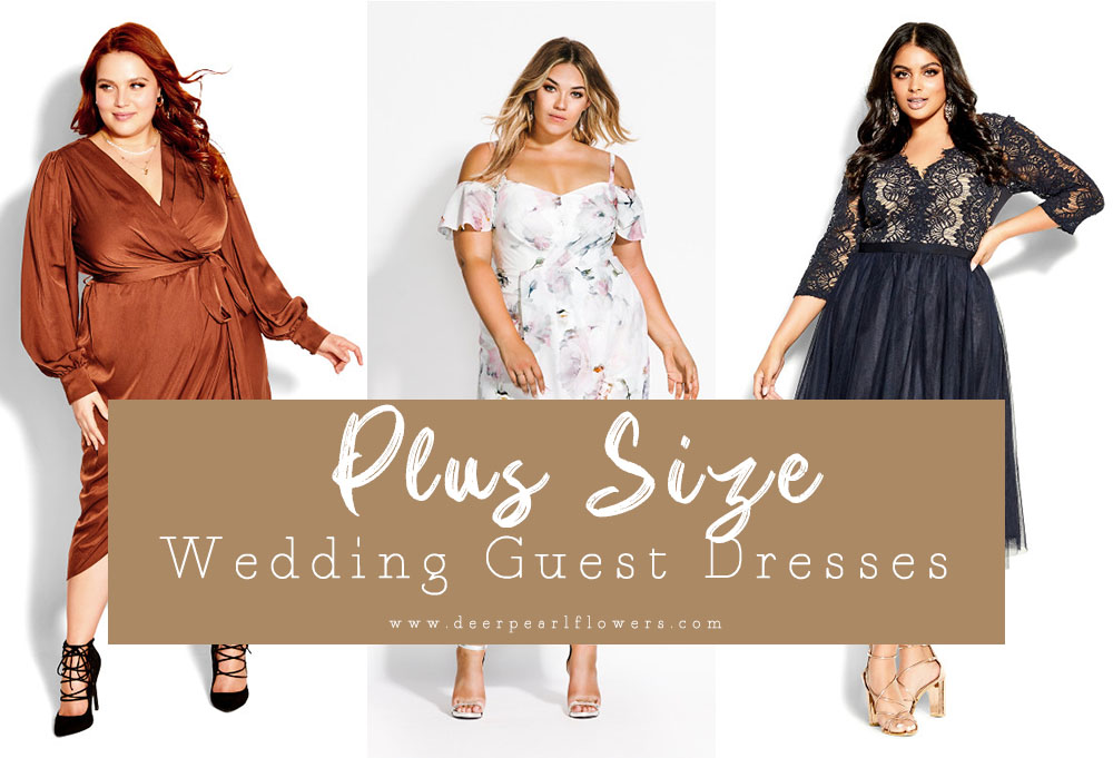 plus size dresses for wedding guest