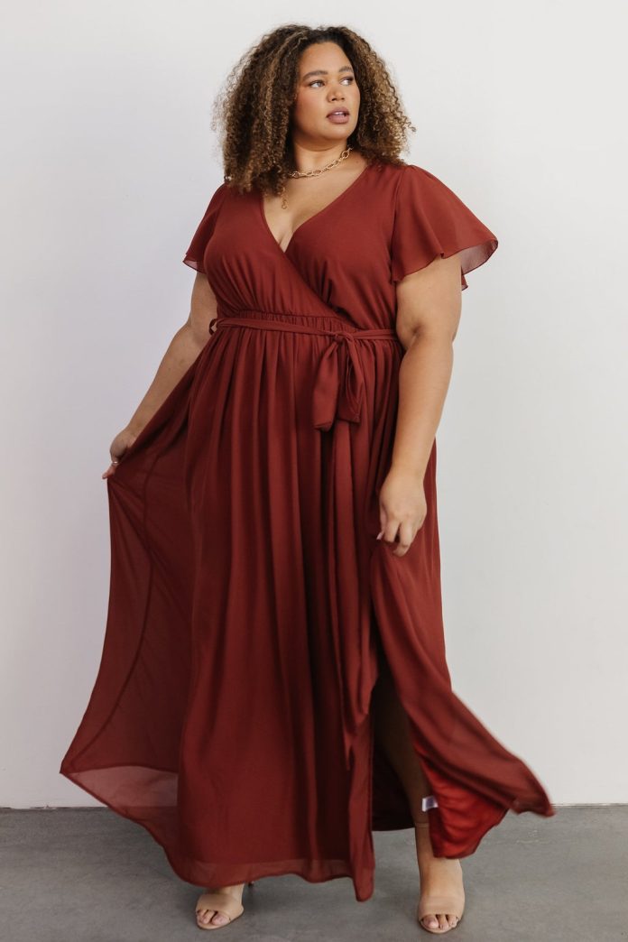 Plus Size Wedding Guest Dresses Fall 2025 Pippy Brittney