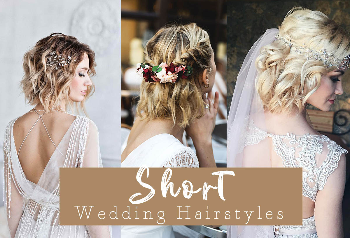 short wedding hairstyles