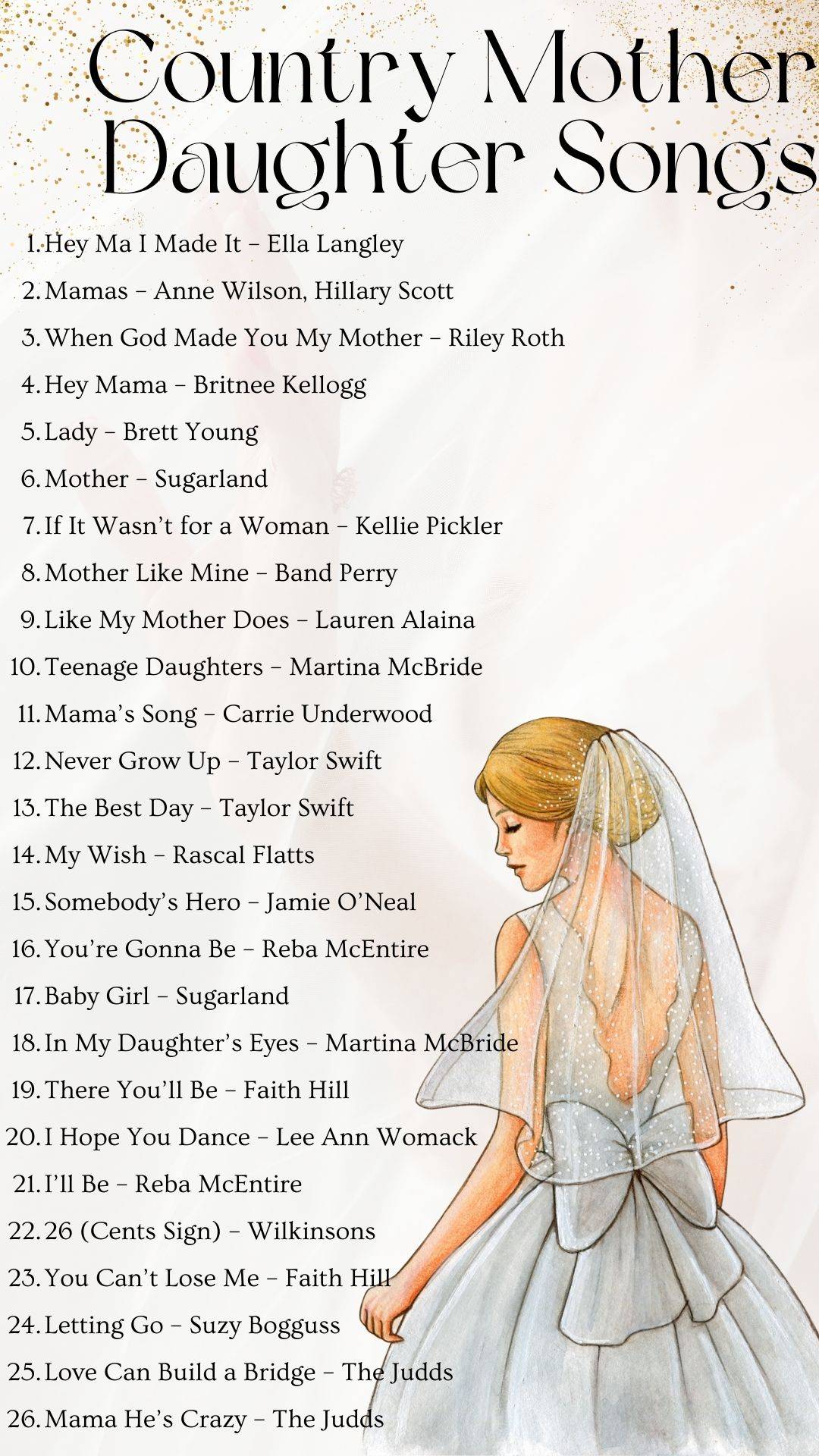 Country Mother Daughter Songs
