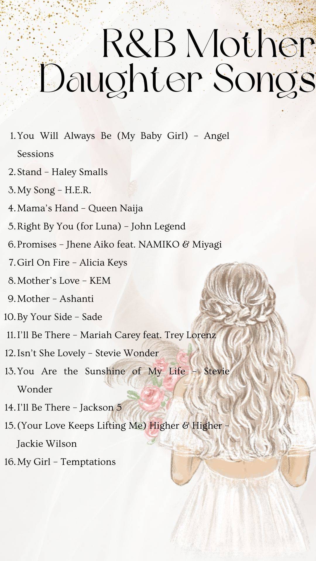 R&B Mother Daughter Wedding Songs