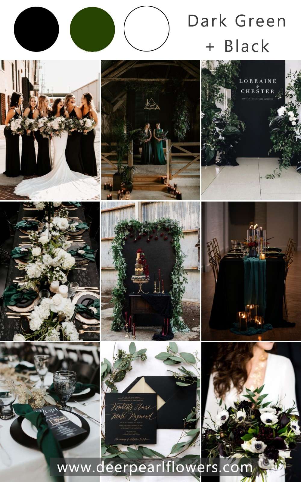 🖤 22 Best Black Wedding Themes & Color Ideas 2024