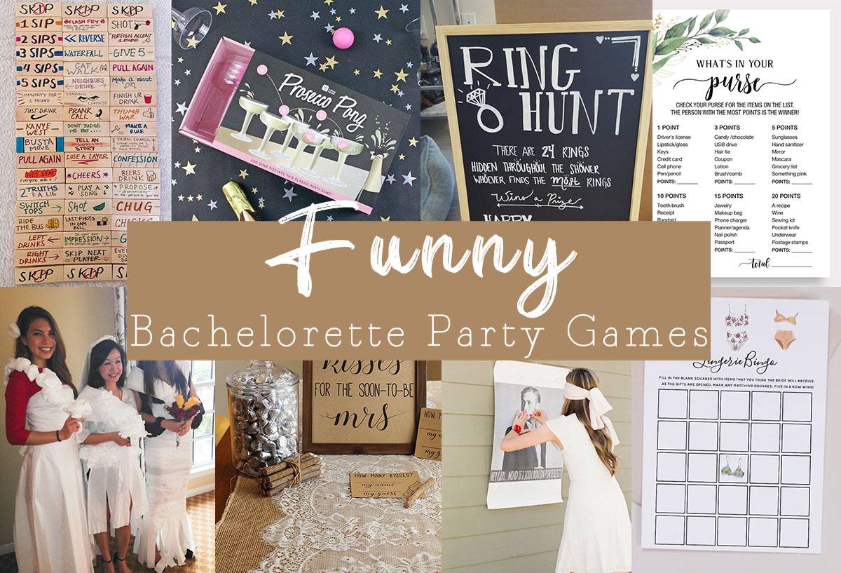 Funny Bachelorette Party Games