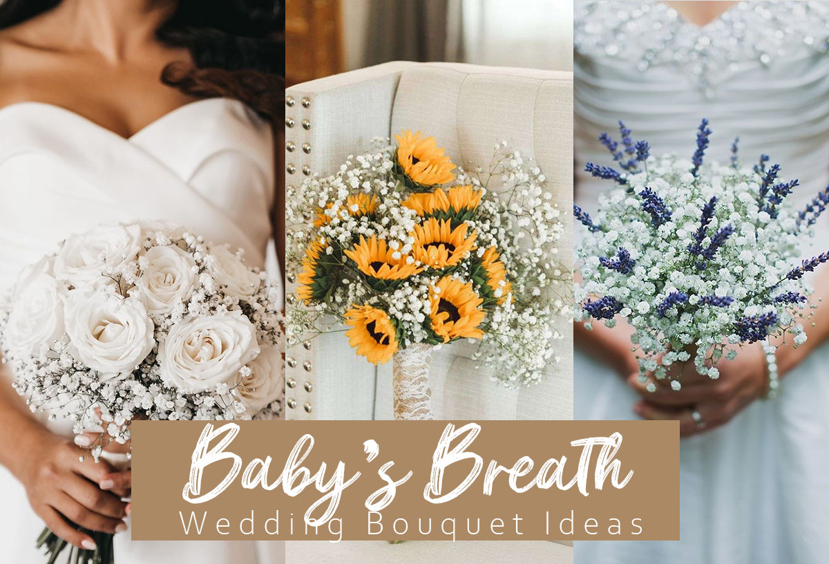 Baby's Breath wedding bouquets