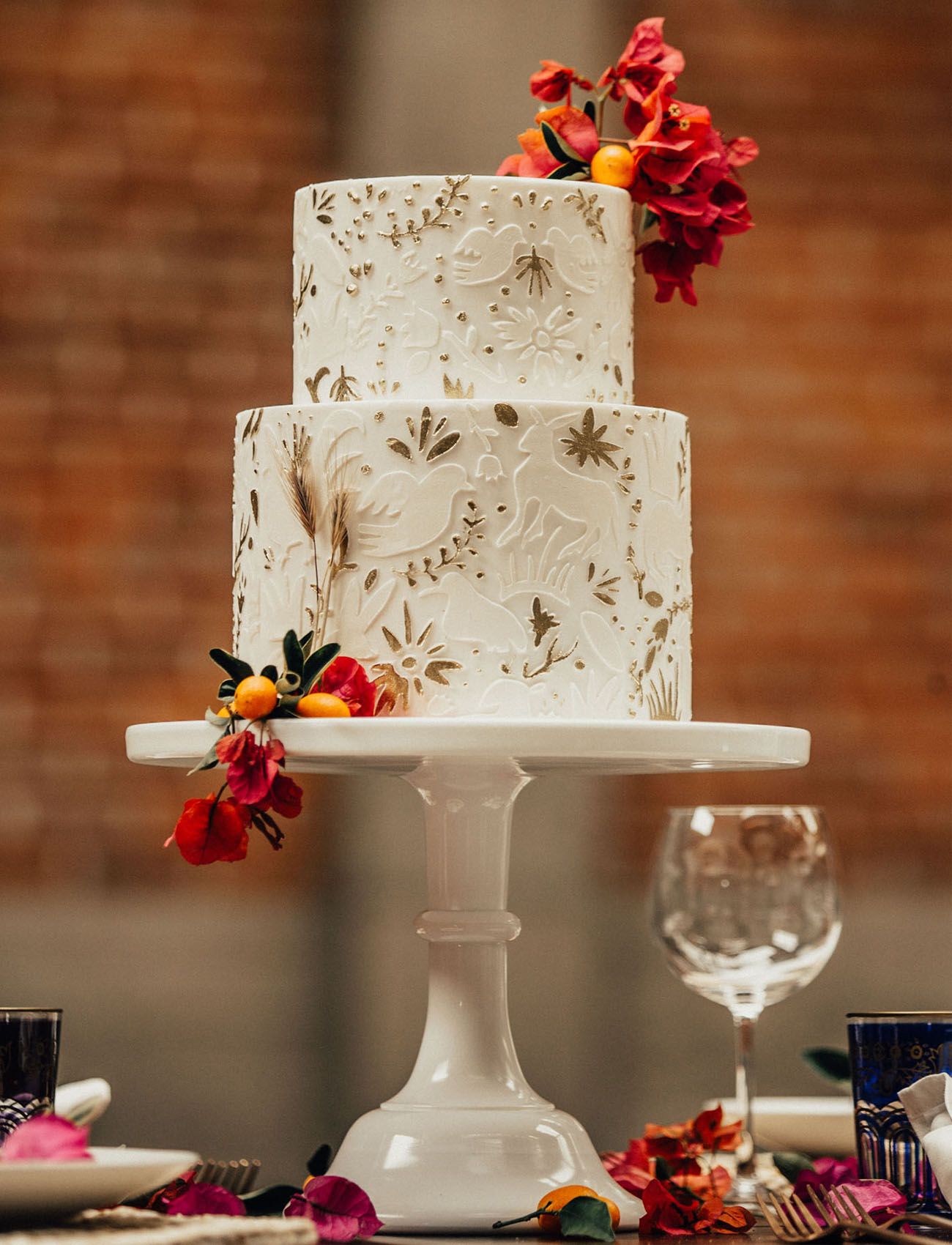 Mexican Inspired Wedding Cake