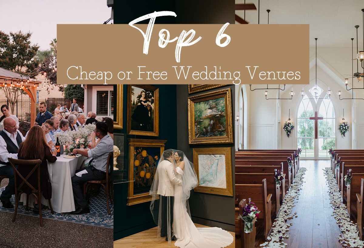 Cheap or Free Wedding Venues