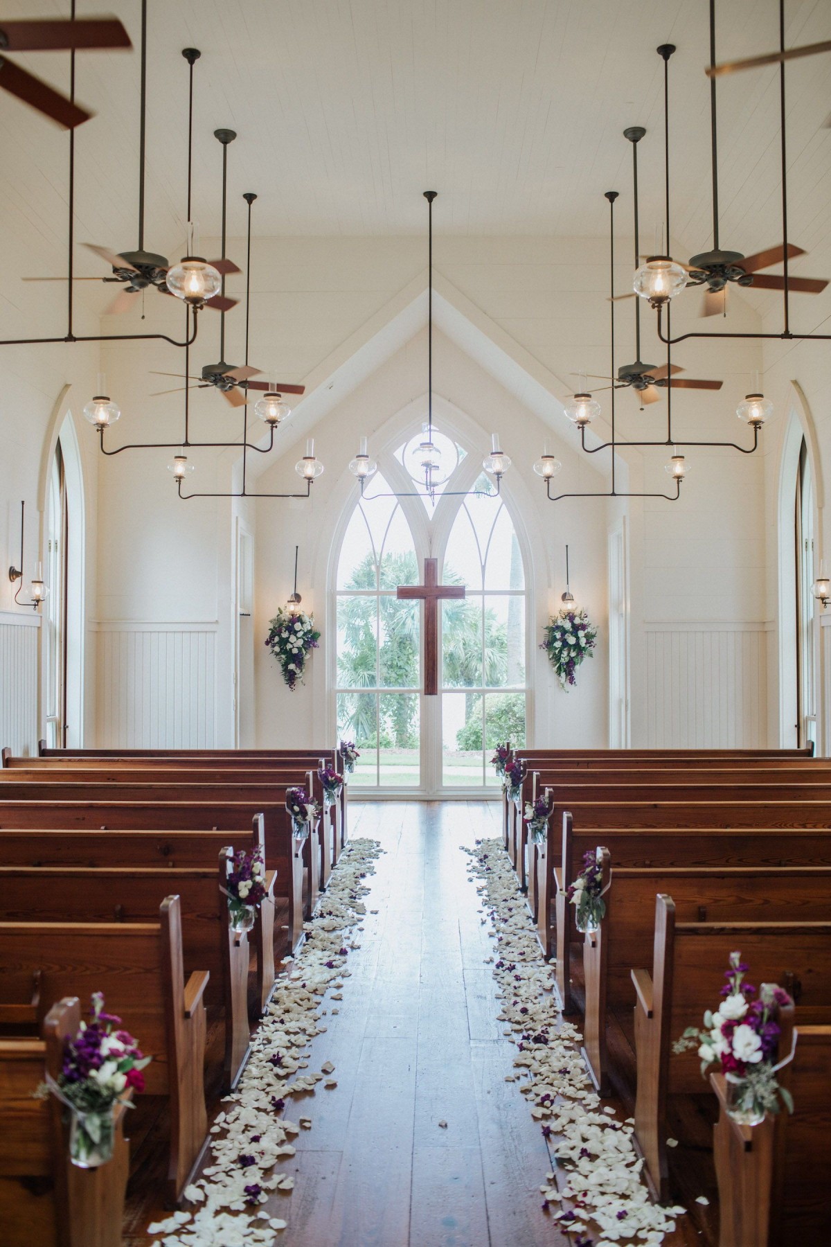 Wedding ceremony at May River Chapel