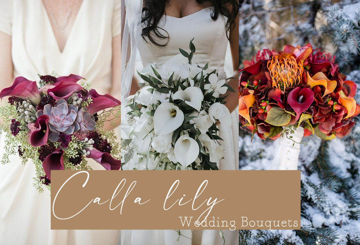 calla lily wedding bouquets