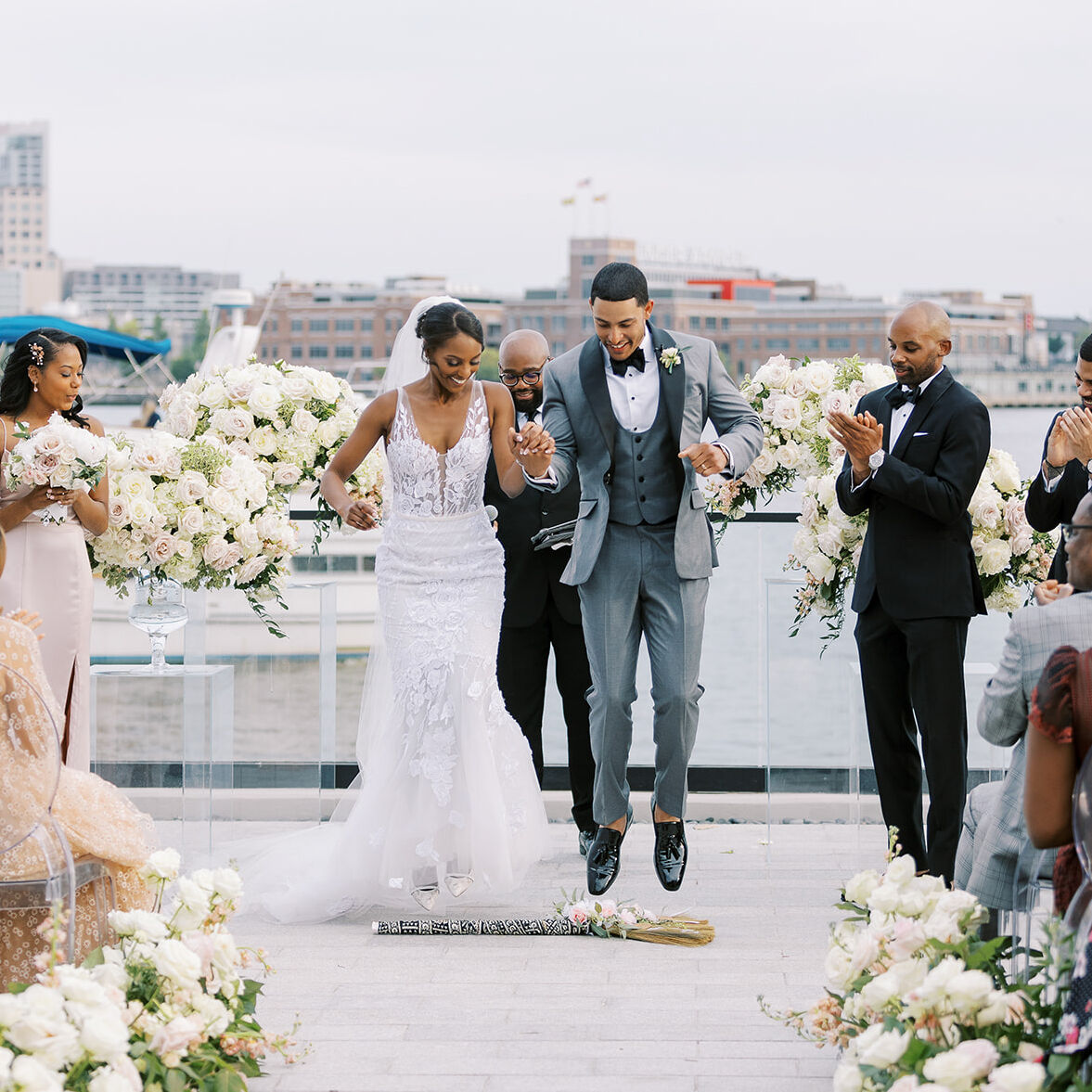 jumping the broom wedding