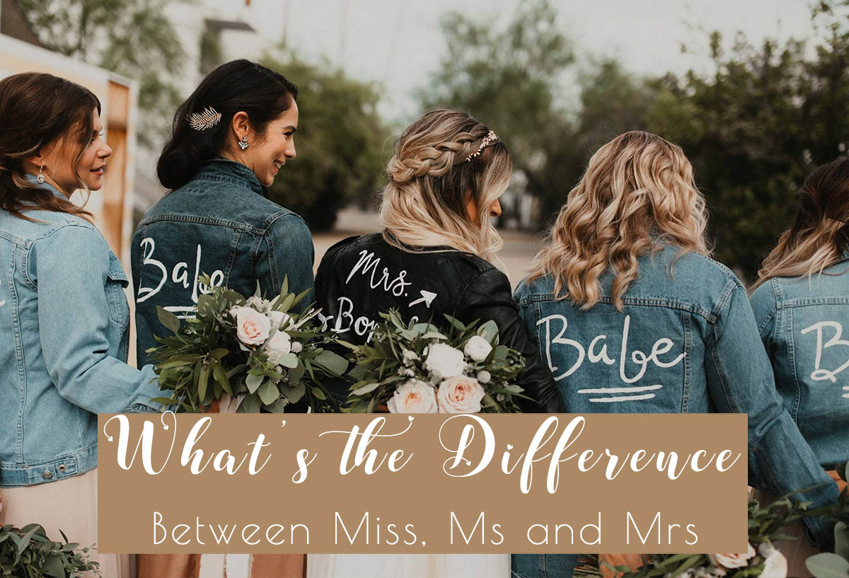 Whats the Difference Between Miss Ms and Mrs