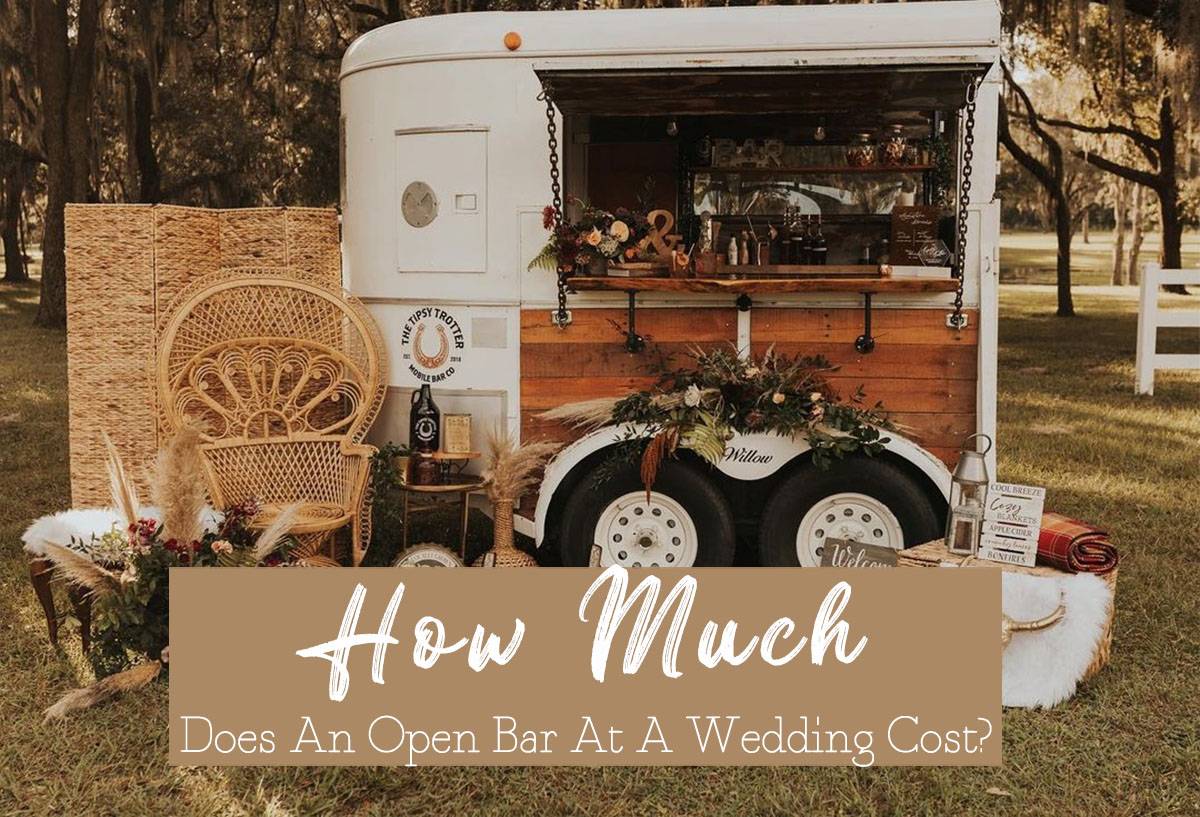 how much wedding bar cost