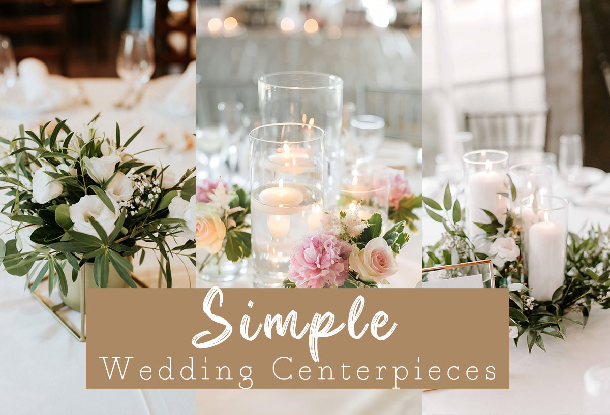 simple wedding centerpieces