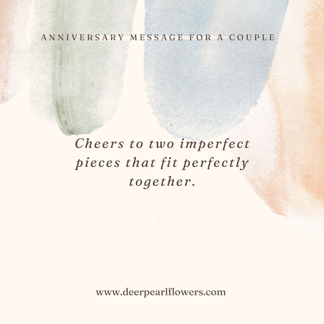 Anniversary Message for a Couple