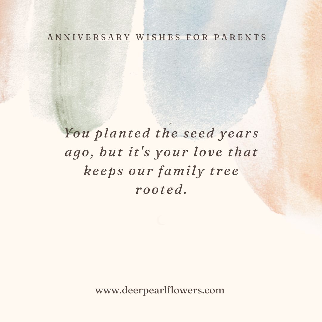 Anniversary Wishes for Parents