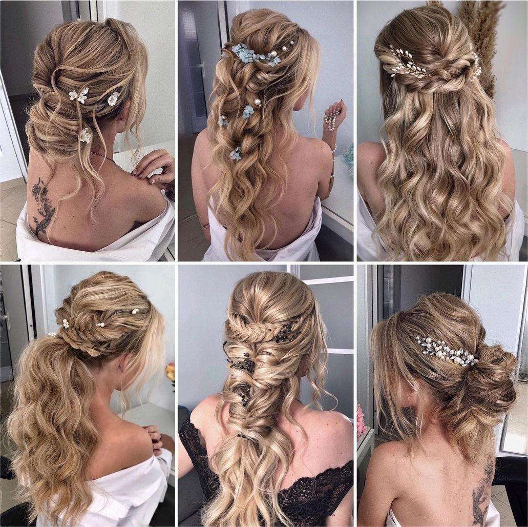 Long Festival Hairstyles via zhanna_syniavska