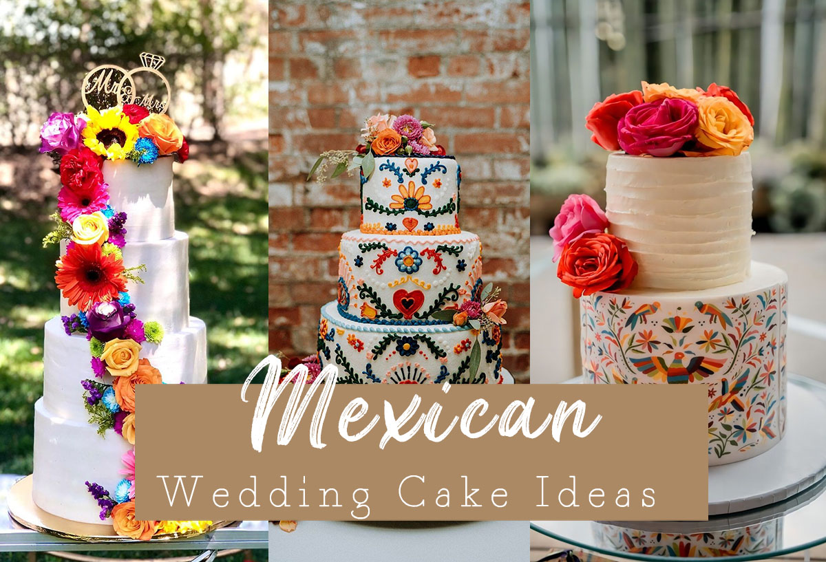 Mexican wedding cakes