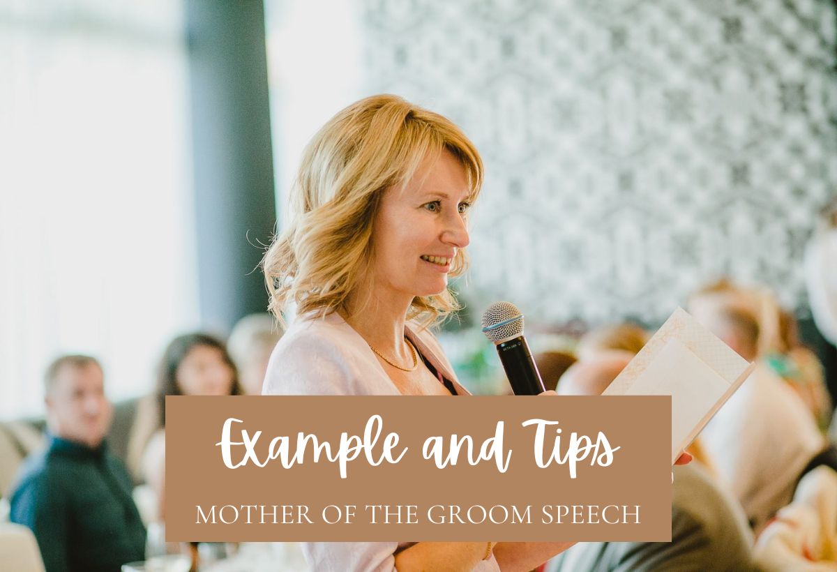 Mother of the Groom Speech