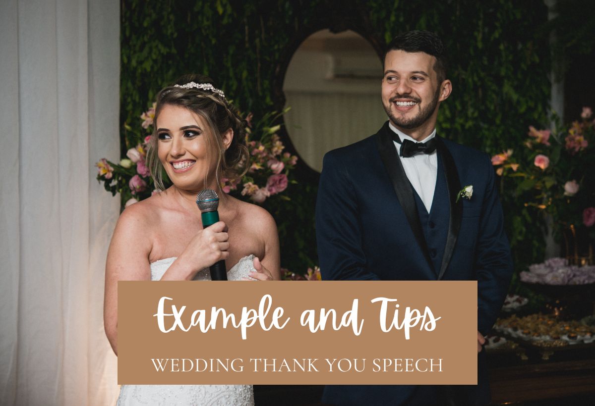 Wedding Thank You Speech