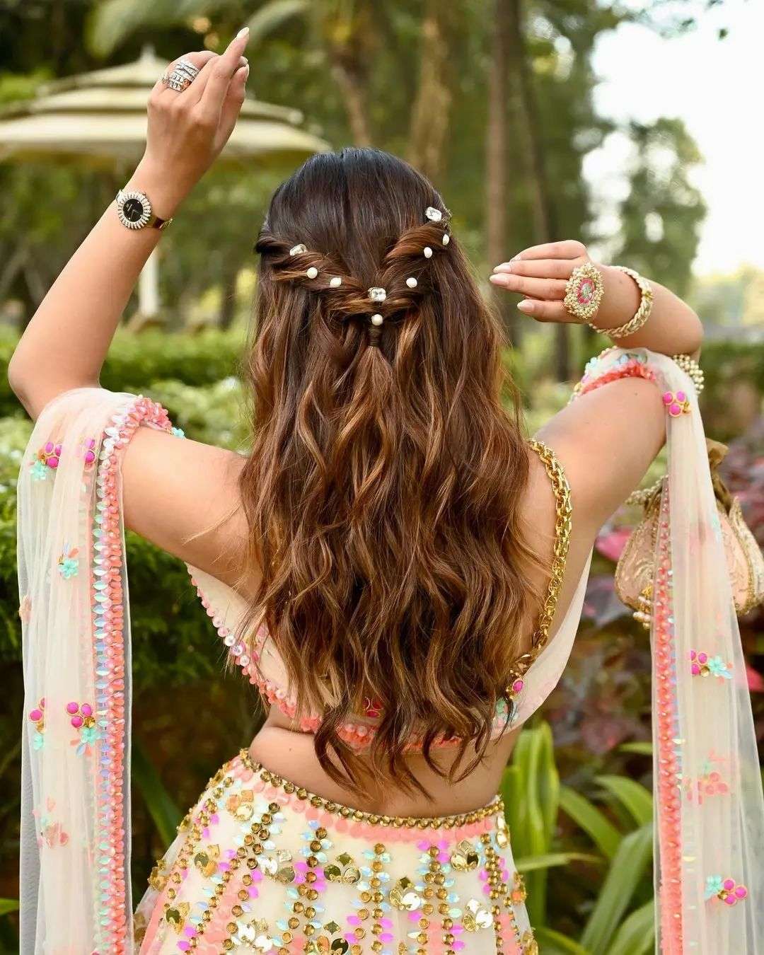 Trending: Puffy Ponytail Hairstyles That Indian Brides Are Getting Obsessed  With! | Stylish ponytail, Long hair styles, Bun hairstyles for long hair