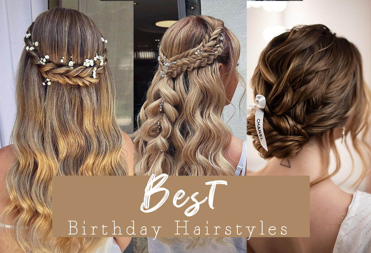 15 Cute Birthday Hairstyles for White and Black Girls