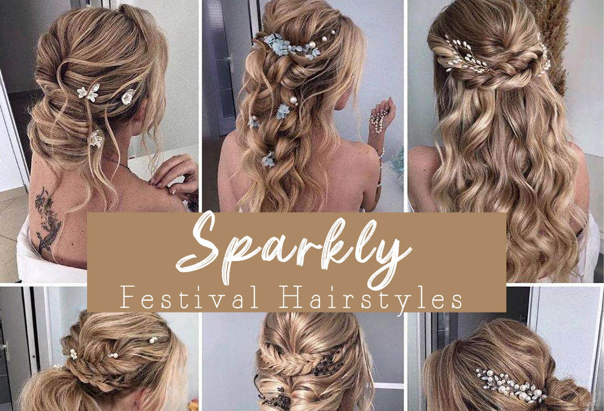 40 Cute Festival Hair Ideas To Rock : Braided Power Ponytail + Braids 1 -  Fab Mood | Wedding Colours, Wedding Themes, Wedding colour palettes