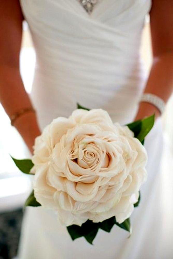Single Bloom Wedding Bouquet
